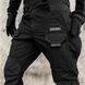 Tactical suit "ANTITERROR II" BLACK (Membrane + Rip-Stop Stretch) 00390000S0000000 photo 8