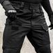 Tactical suit "ANTITERROR II" BLACK (Membrane + Rip-Stop Stretch) 00390000S0000000 photo 7