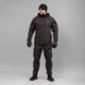 Komplet "TRAVEL DEFENCE" 3 w 1 ANORAK BLACK (Taslan + Mikropolar)