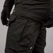 Spodnie taktyczne "ANTITERROR II" BLACK (Rip-Stop Stretch + Membrana)