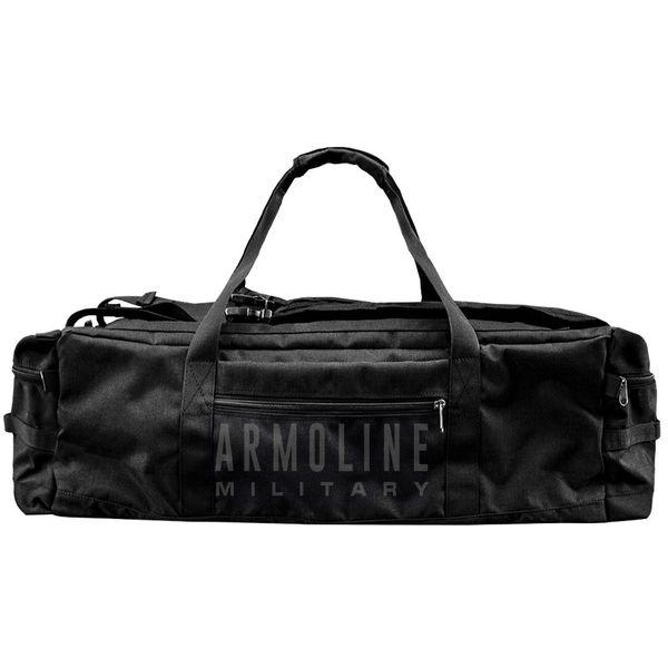 Army duffel bag - backpack 80l. "Nomad" BLACK (Cordura) 0001400000000000 photo