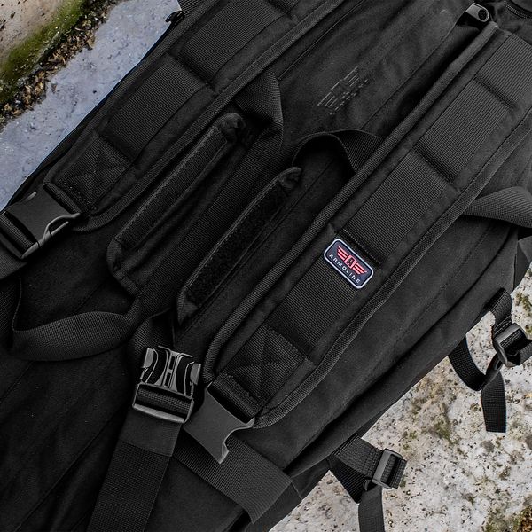 Army duffel bag - backpack 80l. "Nomad" BLACK (Cordura) 0001400000000000 photo