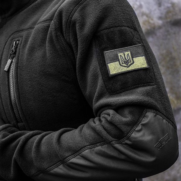 Толстовка тактична 1/4 Zip "TRAVEL DEFENCE" BLACK (Мікрофліс) 00245000S0000000 фото