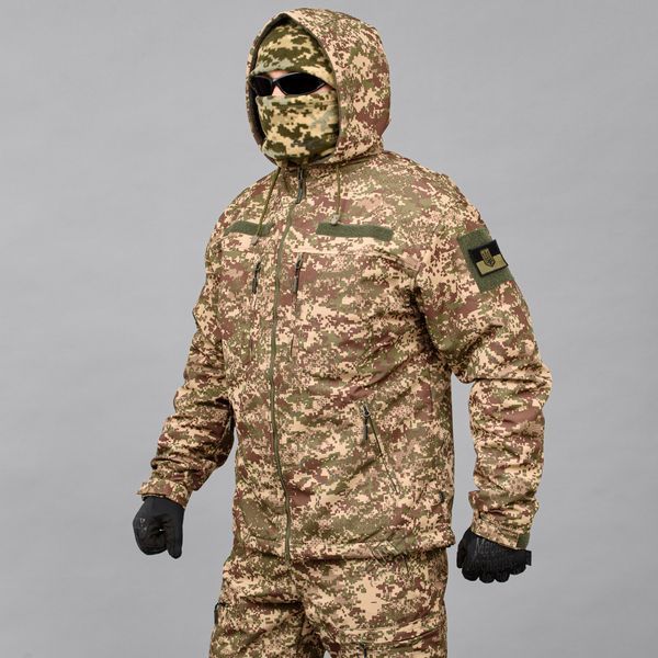 Комплект мілітарі "TRAVEL DEFENCE" 3 в 1 ХИЖАК ПІКСЕЛЬ (Таслан + Мікрофліс) 0038100XL0000000 фото
