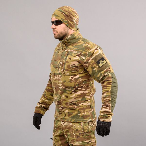 Tactical sweatshirt 1/4 Zip "TRAVEL DEFENCE" MULTICAM (Microfleece) 0024703XL0000000 photo