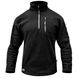 Толстовка тактическая 1/4 Zip "TRAVEL DEFENCE" BLACK (Микрофлис) 00245000S0000000 фото 3