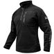 Tactical sweatshirt 1/4 Zip "TRAVEL DEFENCE" BLACK (Microfleece) 00245000S0000000 photo 1