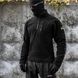 Tactical sweatshirt 1/4 Zip "TRAVEL DEFENCE" BLACK (Microfleece) 00245000S0000000 photo 8