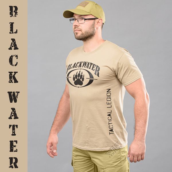 T-shirt "BLACK WATER" KHAKI (Cotton) 0026802XL0000000 photo