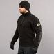 Tactical sweatshirt 1/4 Zip "TRAVEL DEFENCE" BLACK (Microfleece) 00245000M0000000 photo 2