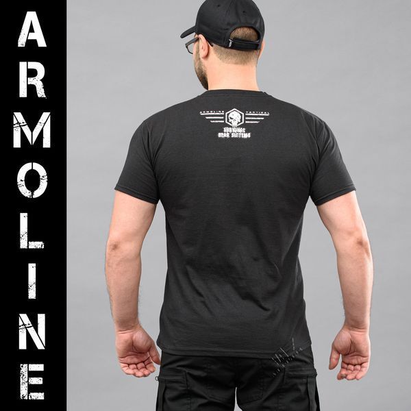 T-shirt "ARMOLINE" BLACK (Cotton) 0025603XL0000000 photo
