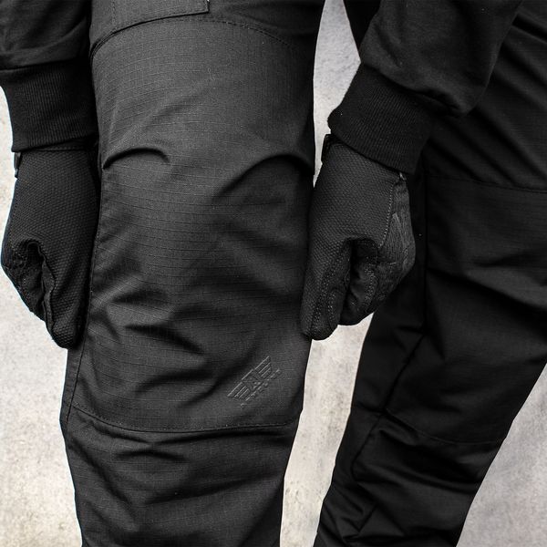 Tactical pants "POLICE" BLACK with a 5cm belt (Rip-Stop) 00313000S0000000 photo