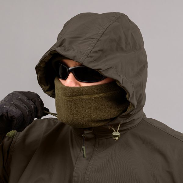 Анорак "TRAVEL DEFENCE" DARK OLIVE (Таслан + Мікрофліс) 0000600XL0000000 фото