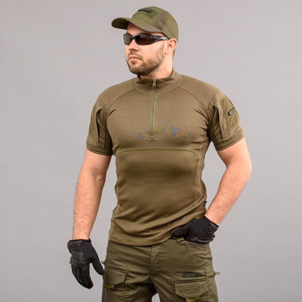 Футболка UBACS тактична "ANTITERROR II" OLIVE (CoolPass + Трикотаж) 0028800XL0000000 фото