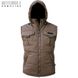 Insulated vest with hood "ANTITERROR II" COYOTE (Membrane + Sintepon) 00052000S0000000 photo 2