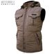 Insulated vest with hood "ANTITERROR II" COYOTE (Membrane + Sintepon) 00052000S0000000 photo 1