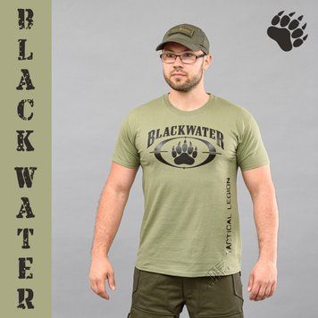 T-shirt "BLACK WATER" OLIVE (Cotton) 0026903XL0000000 photo