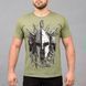 Футболка с принтом "SPARTANS" OLIVE (Хлопок) 00262000L0000000 фото 4