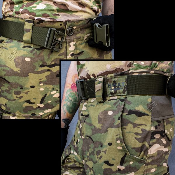 Tactical pants "S.W.A.T." Gen.2 MULTICAM with belt (Rip-Stop) 00340000S0000000 photo