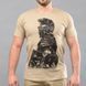 Футболка з принтом "LEGION" KHAKI (Бавовна) 0027303XL0000000 фото 4