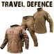 Комплект мілітарі "TRAVEL DEFENCE" 3 в 1 COYOTE (Таслан + Мікрофліс) 00377000S0000000 фото 1