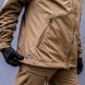 Military suit "TRAVEL DEFENCE" 3 in 1 COYOTE (Taslan + Microfleece) 00377000S0000000 photo 4