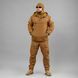 Komplet "TRAVEL DEFENCE" ANORAK COYOTE 2 w 1 (Taslan + Mikropolar)