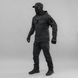 Komplet mundurowy polowy "CRUSADER" BLACK (Rip-Stop)