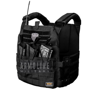 Плитоноска Plate Carrier KARGO BLACK (Cordura) 0018500000000000 фото