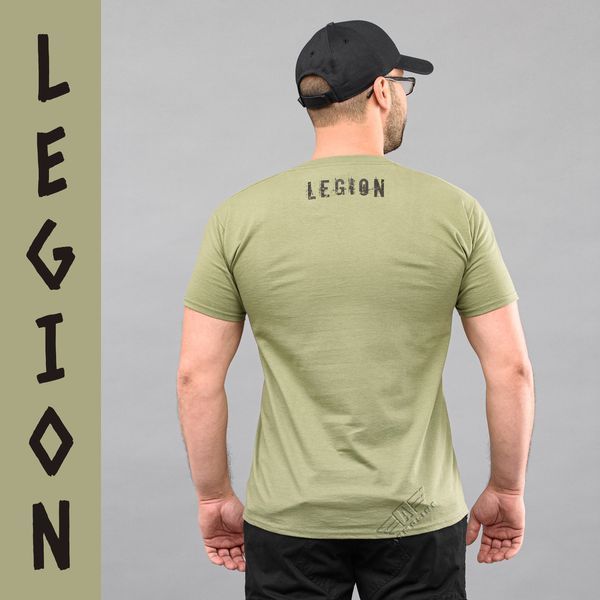 T-shirt "LEGION" OLIVE (Cotton) 0027403XL0000000 photo