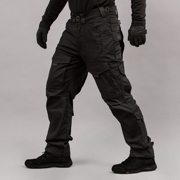 Tactical pants "SHTORM" BLACK (Canvas) 00343000LREGULAR photo
