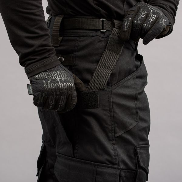 Tactical pants "SHTORM" BLACK (Canvas) 00343000LREGULAR photo