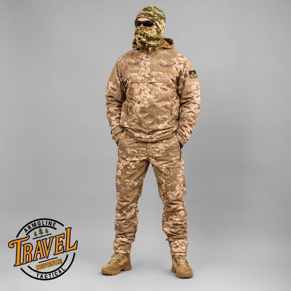 Insulated pants with belt "TRAVEL DEFENCE" ММ14 (Taslan + Microfleece) 0032603XL0000000 photo