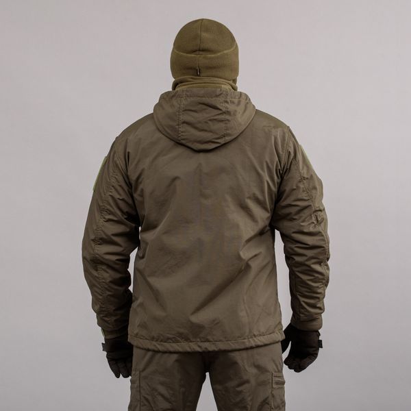 Ветровка "TRAVEL DEFENCE" DARK OLIVE (Таслан + Микрофлис) 00046000M0000000 фото