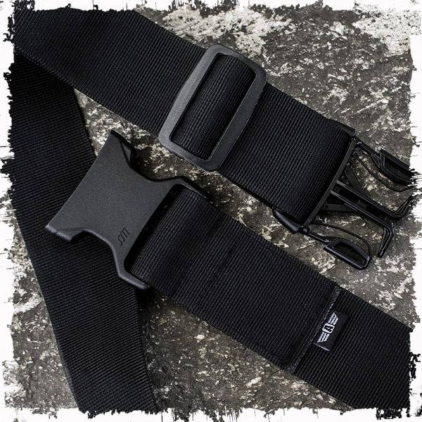 Tactical soft belt (5 cm) S.W.A.T. G2 BLACK (Polyamide) 0019800000000000 photo