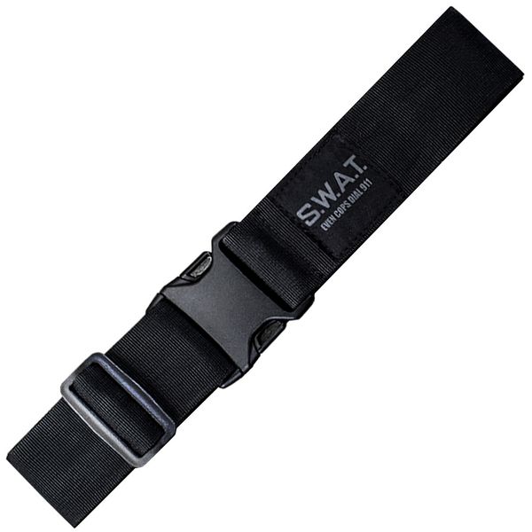 Tactical soft belt (5 cm) S.W.A.T. G2 BLACK (Polyamide) 0019800000000000 photo