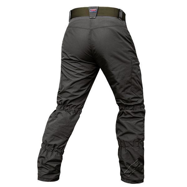 Insulated pants with belt "TRAVEL DEFENCE" DARK OLIVE (Taslan + Microfleece) 00321000S0000000 photo