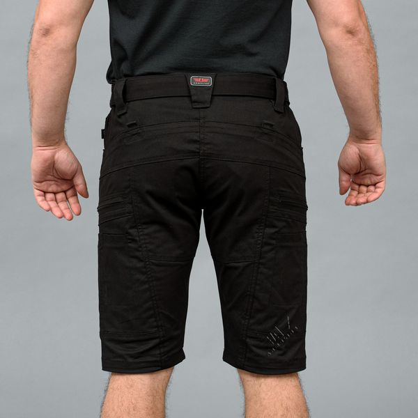 Shorts with belt "SPARTAN" BLACK (Cotton Stretch) 0030900XS0000000 photo