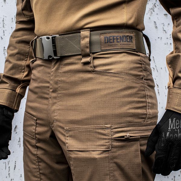 Tactical pants "DEFENDER" COYOTE with belt (Rip-Stop Stretch) 00316000S0000000 photo