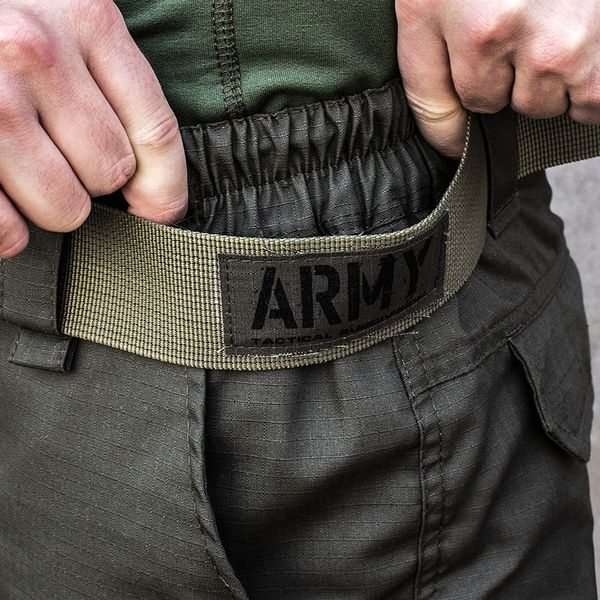 Tactical pants "ARMY" OLIVE with a 5cm belt (Rip-Stop) 00312000S0000000 photo