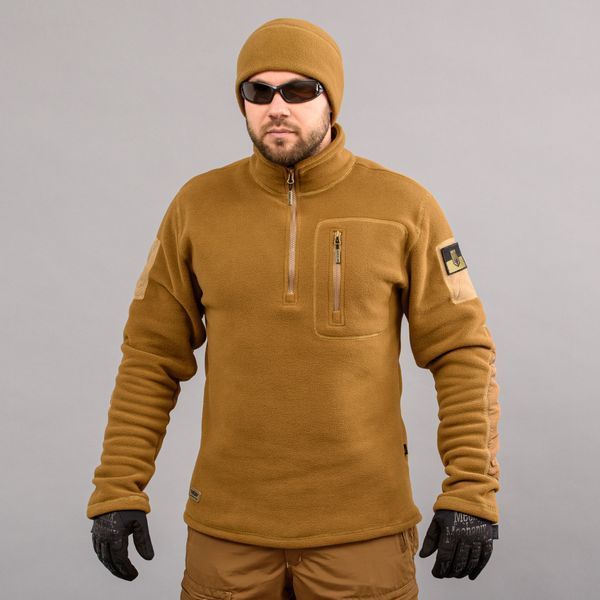 Komplet "TRAVEL DEFENCE" 3 w 1 ANORAK COYOTE (Taslan + Mikropolar)