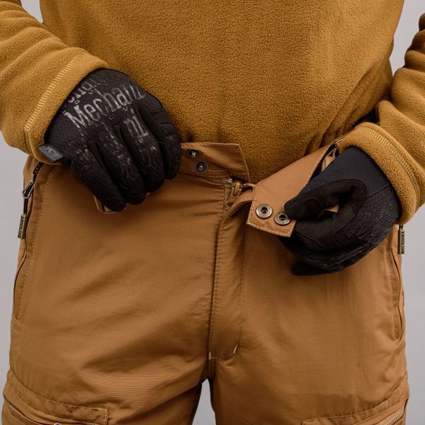 Komplet "TRAVEL DEFENCE" 3 w 1 ANORAK COYOTE (Taslan + Mikropolar)
