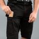 Shorts with belt "SPARTAN" BLACK (Cotton Stretch) 0030900XS0000000 photo 6