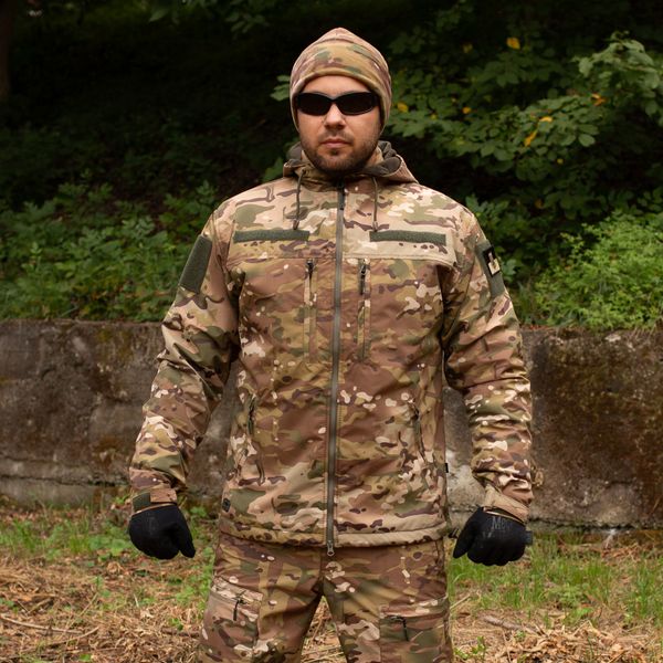 Windbreaker "TRAVEL DEFENCE" MULTICAM (Raincoat fabric + Microfleece) 00047000S0000000 photo