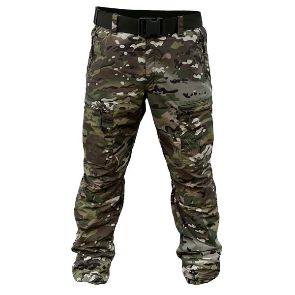 Insulated pants with belt "TRAVEL DEFENCE" MULTICAM (Taslan + Microfleece) 00323000S0000000 photo