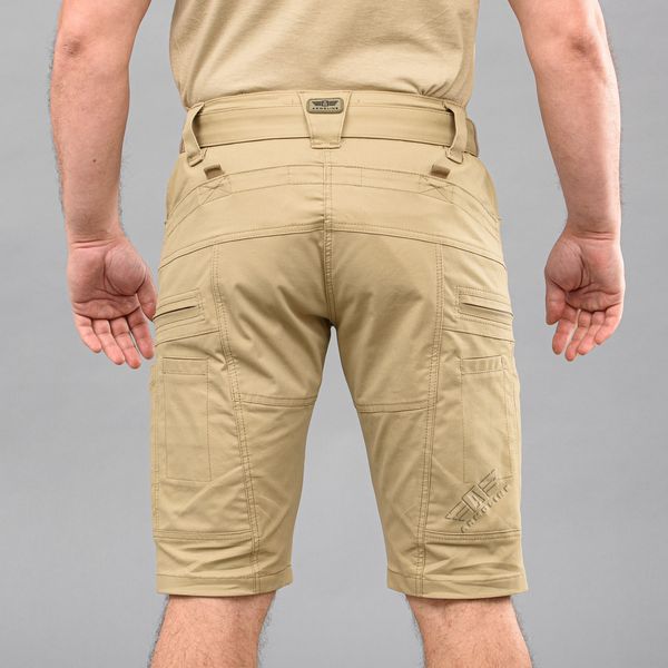 Shorts with belt "SPARTAN" BEIGE (Cotton Stretch) 0030800XS0000000 photo