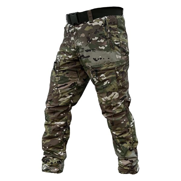 Insulated pants with belt "TRAVEL DEFENCE" MULTICAM (Taslan + Microfleece) 00323000S0000000 photo