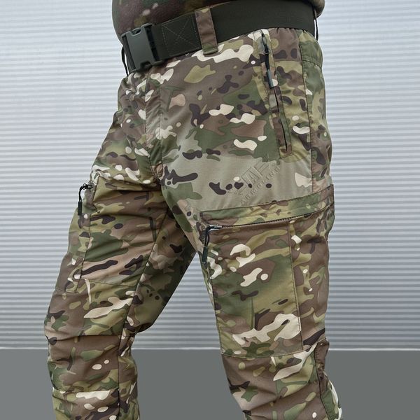 Insulated pants with belt "TRAVEL DEFENCE" MULTICAM (Taslan + Microfleece) 00323000S0000000 photo