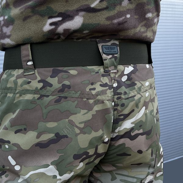 Insulated pants with belt "TRAVEL DEFENCE" MULTICAM (Taslan + Microfleece) 00323000S0000000 photo