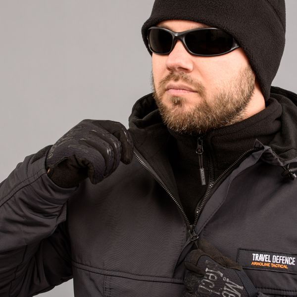 Анорак "TRAVEL DEFENCE" BLACK (Таслан + Микрофлис) 0000403XL0000000 фото